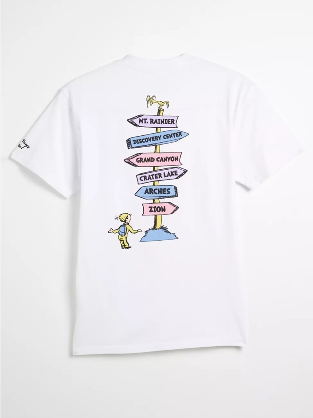 NWOT Parks Project X Dr. Seuss UO Exclusive Sign Graphic Tee Size Large